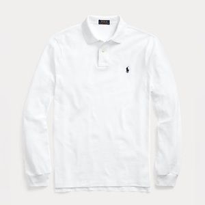 RALPH LAURWN LONG SLEEVE POLO
